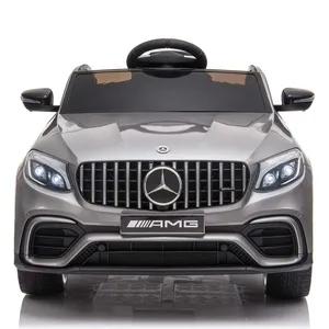 Mercedes Benz GLC63S COUPE Kids Ride-on Electric Plastic Car Toy Licensed Remote-Controlled Children Car Battery-Powered Wheels