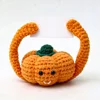 Tarjeta P para levantar la mano con calabaza.