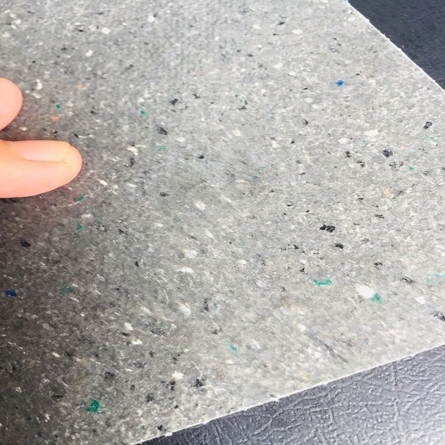 2mm Quartz Vinyl Flooring Bus Flooring Health Abrasion Resistance Train Flooring Tiles
