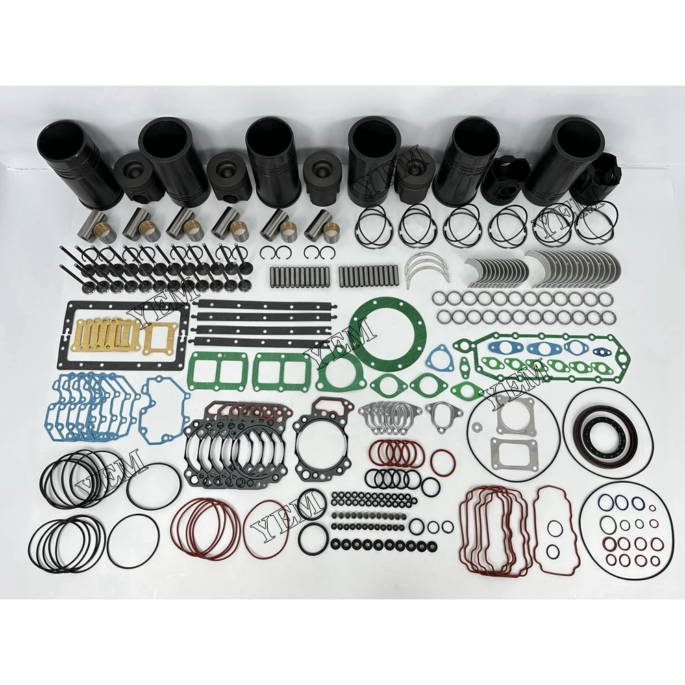 For Komatsu 6D125 Overhaul Kit Engine Rebuild Kit 4