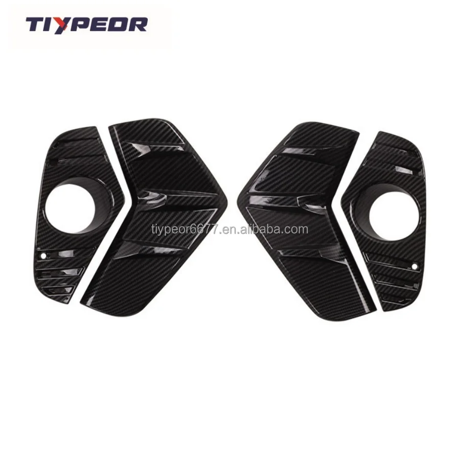 product tiypeor for toyota 2019 rav4 door handle fuel tank cover front rear fog lamp mirror cover modified body decorative parts-6