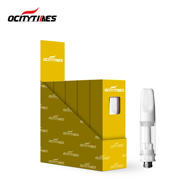 2021 Ocitytimes newest cart BC05-T full ceramic cbd cart 510 no leakage Atomizer CBD