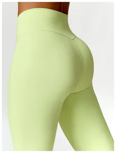Booty Lifting Yoga Leggings High Waist Scrunch Butt Seamless Workout Pants Women Quick Dry
