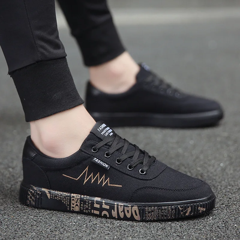 Men's Casual Shoes Durable Canvas Sneakers for All Seasons