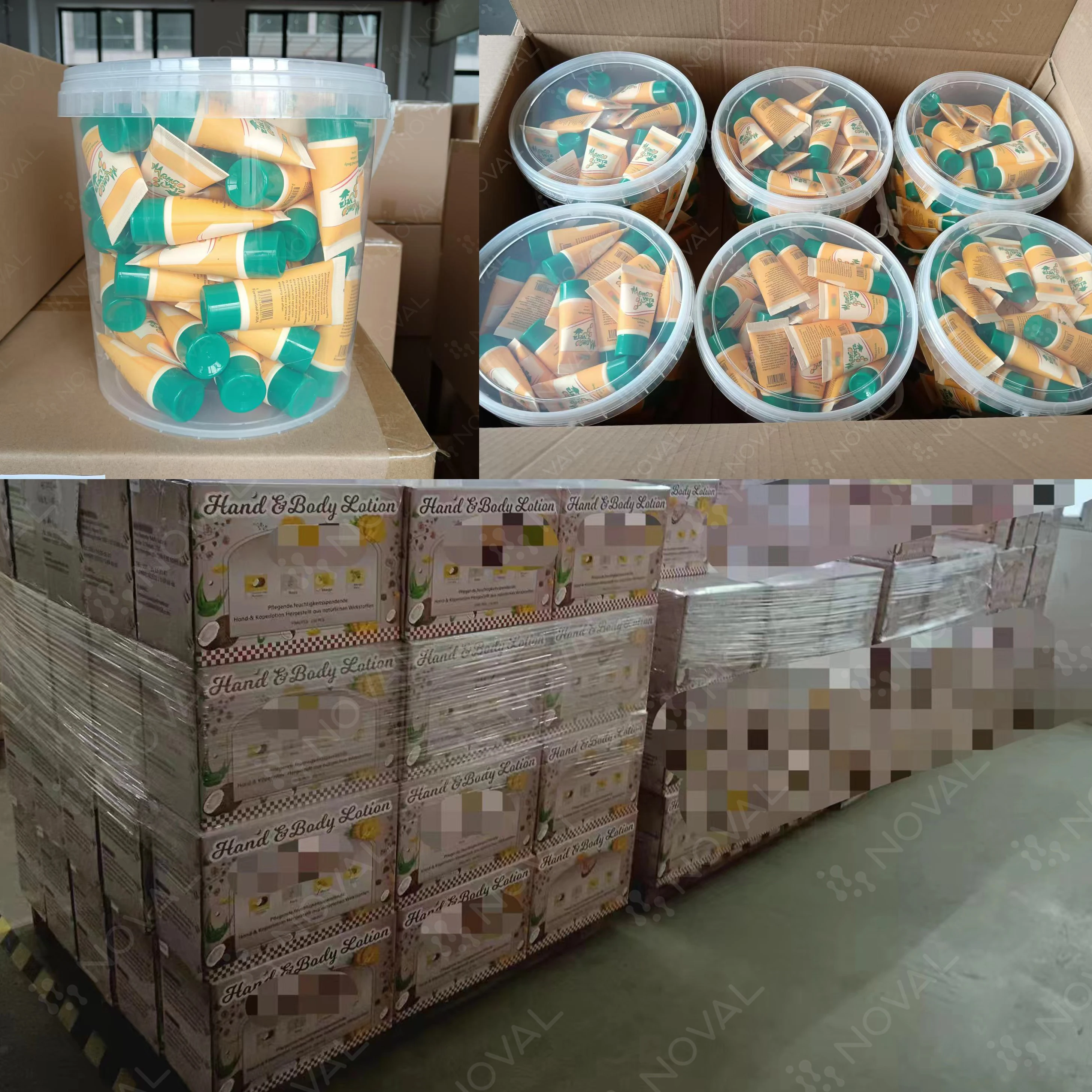 Customize 72pcs/jar 15ml Hand Body Lotion for Salon Gift