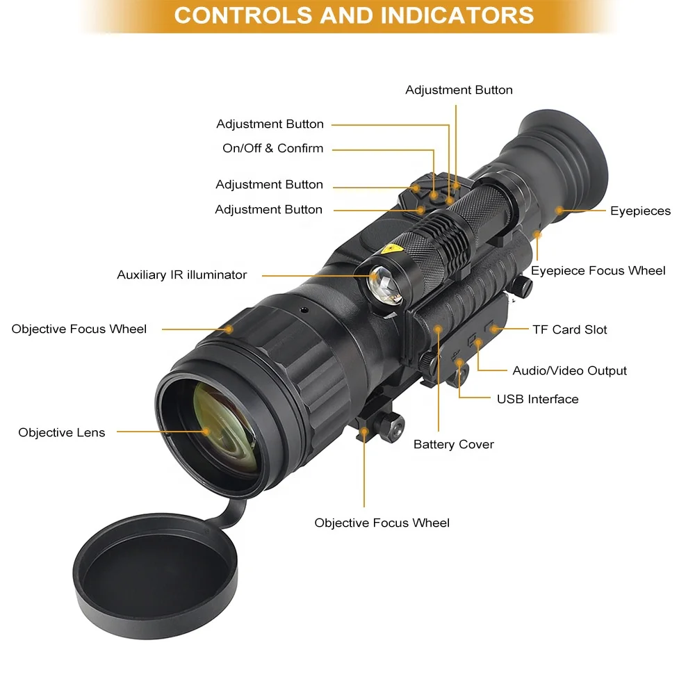 Alibaba.com: OEM PQ1-4550 Digital Night Vision scope, 4.5X