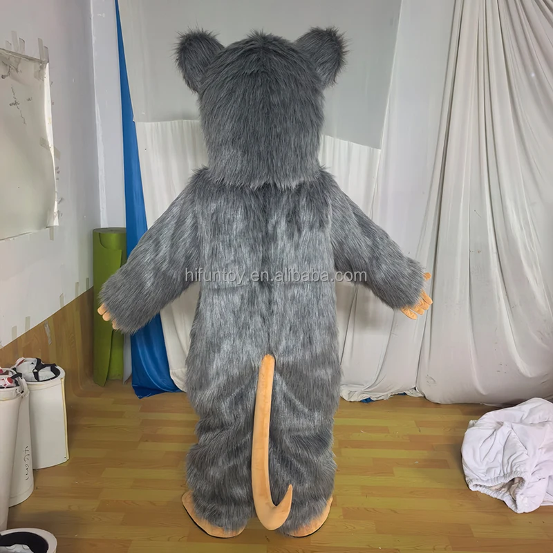 Funtoys Customize Adult Ugly Rat Theme Carnival Mascot Costume Mouse Fursuit Halloween Cosplay Cartoon Christmas for Advertising