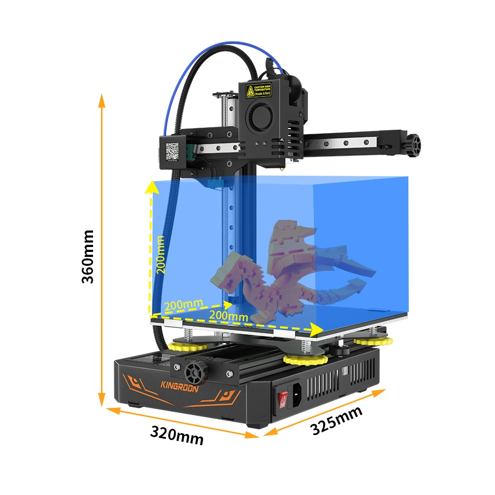 プリンター・複合機 KINGROON KP3S-PRO-FDM 3D Printer Buy Kingroon KP3S Pro 3D Printer | 3D Printers Online Store
