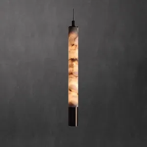 Modern Luxury Spanish Natural Marble Chandelier for Villa Hotels and Bedrooms for Club Lobby Bar Tables