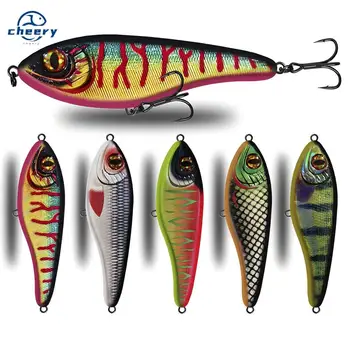 CHEERY Submersible Vibrating Sinking Biomimetic Fish Lure 105cm 12cm Stainless Steel Slow-Sinking Artificial Hard Bait – Hard Lure – view 2