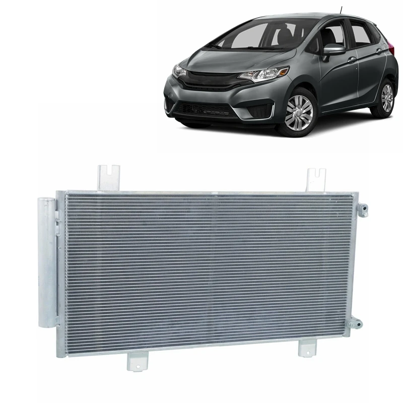 OEM auto parts ALUMINUM CORE A/C condenser for Honda Fit Jazz 2015 2016 2017 2018 2019 2020