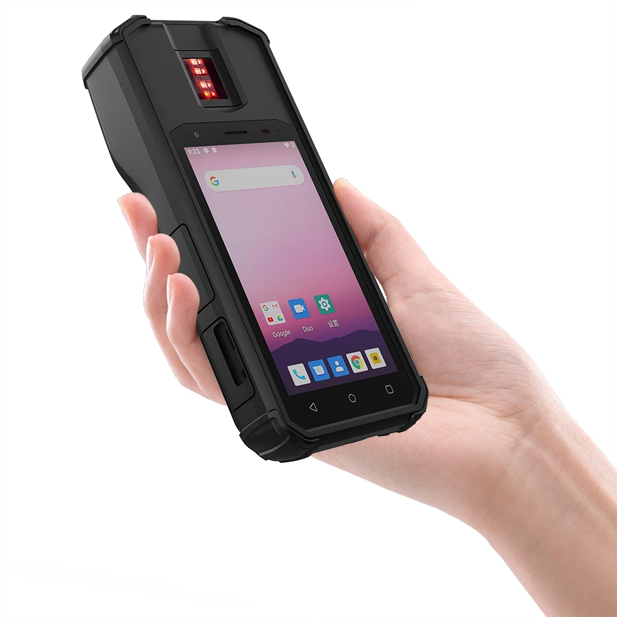 4G  Device With FBI Mobile ID FAP20 Certified Fingerprint