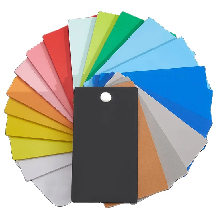 Color Pvc Foam Sheet 8/9/12/15/17/18mm pvc foam board pvc sheet black grey brown red blue yellow