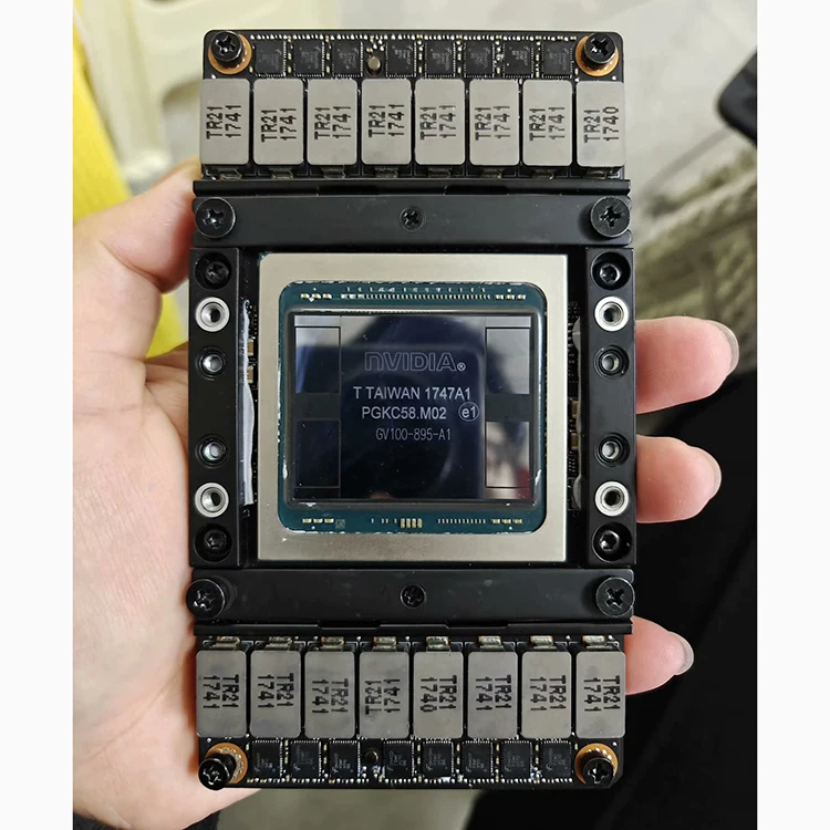 Nvidia의 Tesla V100 SXM2 16GB NVLINK GPU 그래픽 카드, 재고 보유