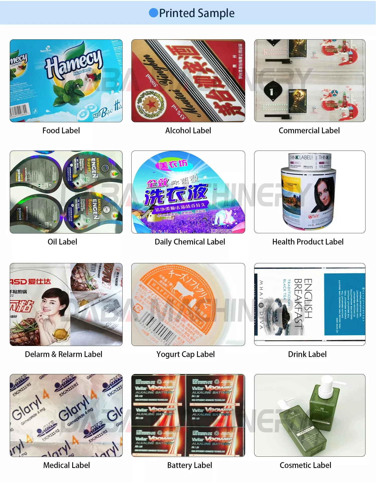 2 Colors Flexo Paper Sticker Label Roll to Roll Printing Machine Rotary Label  Flexographic Printers