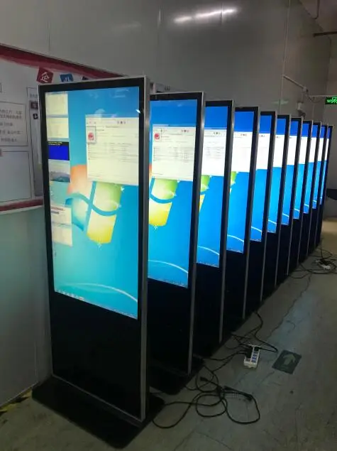 Shopping Mall LCD Panel Advertising Touch Screen Digital Signage Display