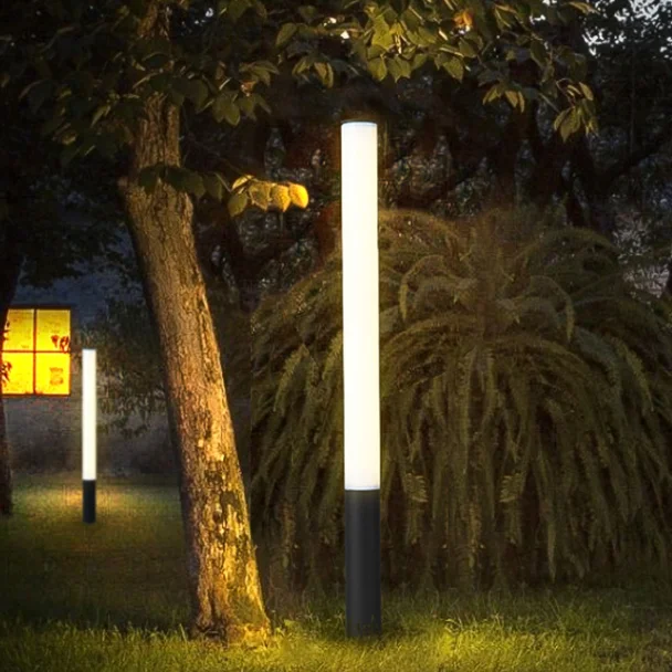 Simple Modern Column Led Garden Light Villa Courtyard LED Landscape Light