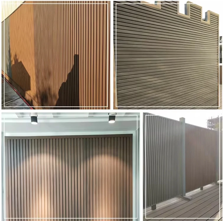 Modern Design Outdoor Wall Cladding WPC Waterproof Exterior Composite ...