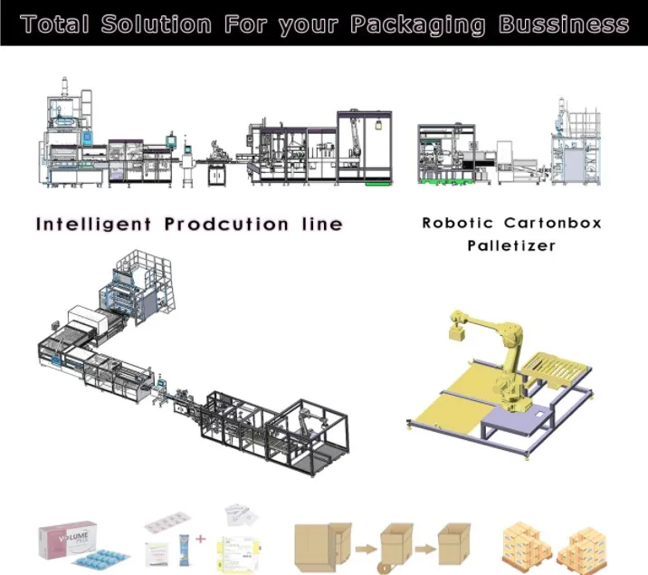 Factory Supply Box Palletizer /robot Palletizer for Carton case Box ...