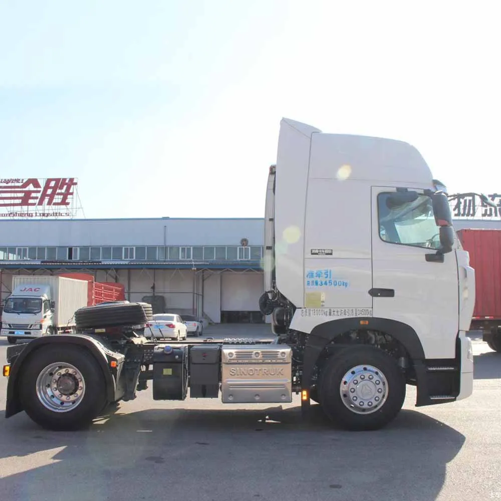 Hot Sale 2025 Sinotruk Howo T7H 6x4 430HP CNG LNG NEW Tractor Truck Trailer Truck Head For Sale manufacture