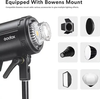 Godox DP800IIIV 400W X System GN80 Studio Strobe Flash Light for Photography Studio Lighting product image