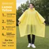 Exclusivo transfronterizo - Amarillo limón - 170g - 18 micras de grosor