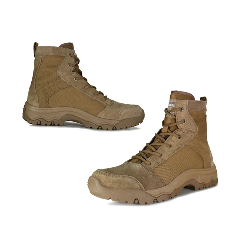 Hanagal 35020 1 пара MOQ 6 дюймов легкие водонепроницаемые износостойкие боевые ботинки Койота оптом тактические для мужчин