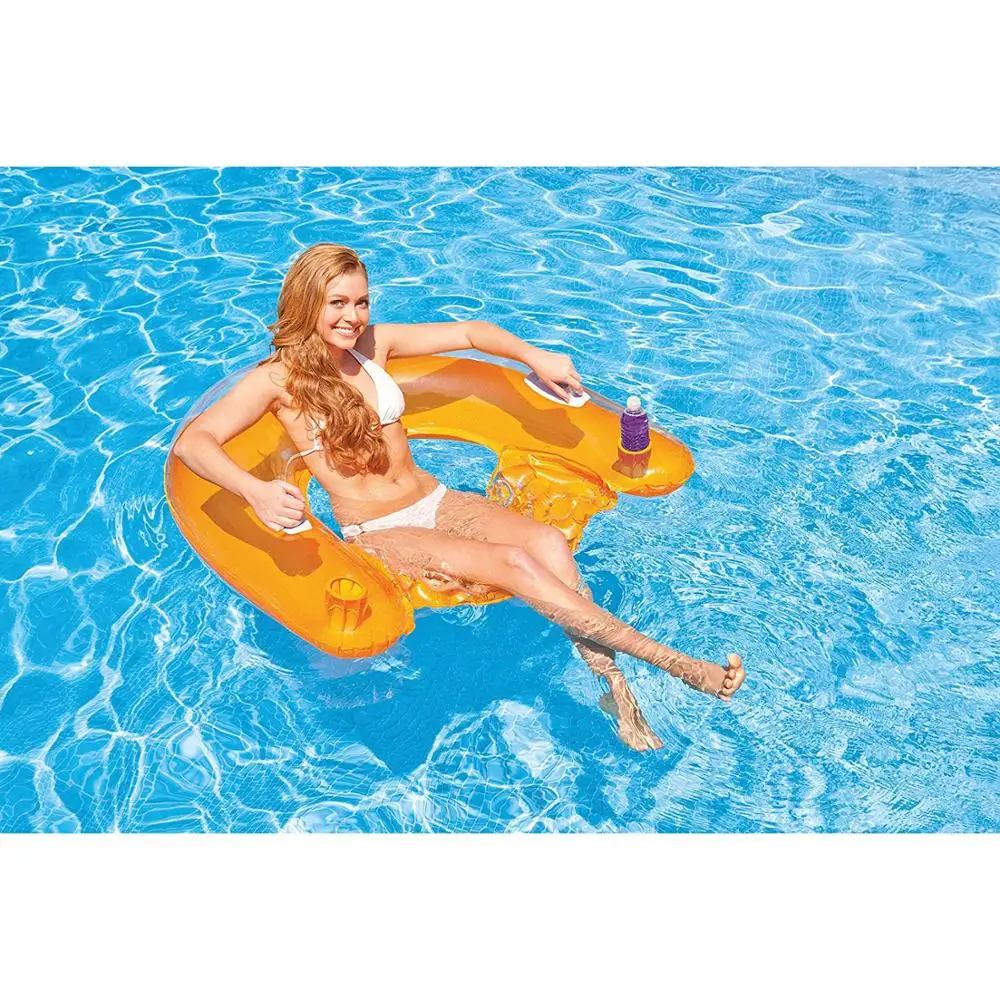 Intex 58859 Inflatable Float River Tube Pool Chair