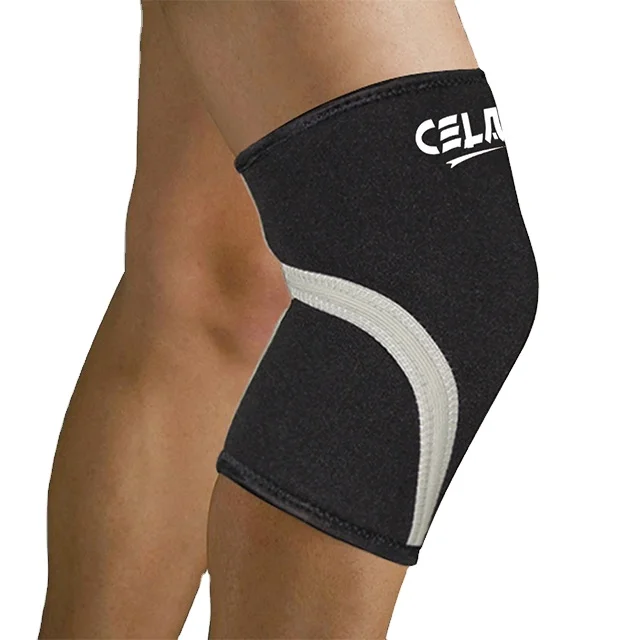 High Quality Custom Made Compression Weightlifting Powerlifting Neoprene Knee Sleeve Support 7039