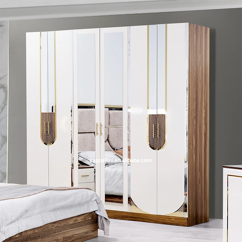 Venta al por mayor precio barato de lujo de madera King Size cama