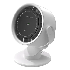 Hot Selling Portable Plastic Desk Fan 90° Rotation High-Capacity Battery for Camping Car Outdoor Hotel School Use English