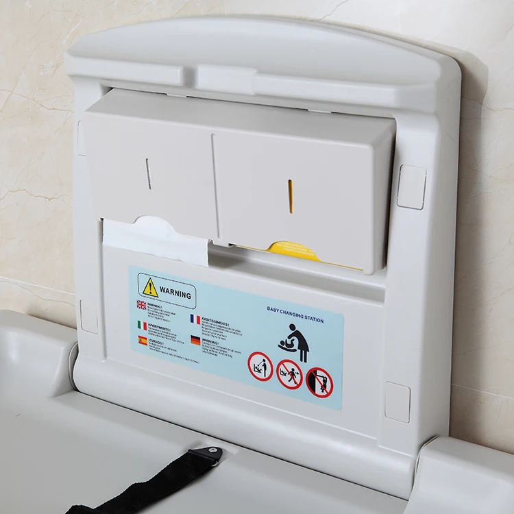 K8001A Commercial Changing Table Station Baby Wall Mount Diaper