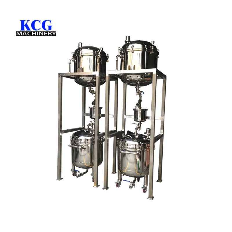 Laboratory Plant Extraction Impregnation Essential Oil Extraction Alcohol Settling Tanks