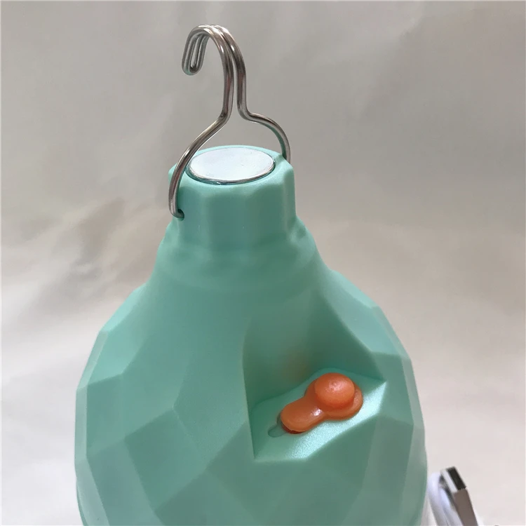 50W Portable Outdoor LED Light Bulbs Camping Hiking BBQ Outage Emergency USB Rechargeable Bulb