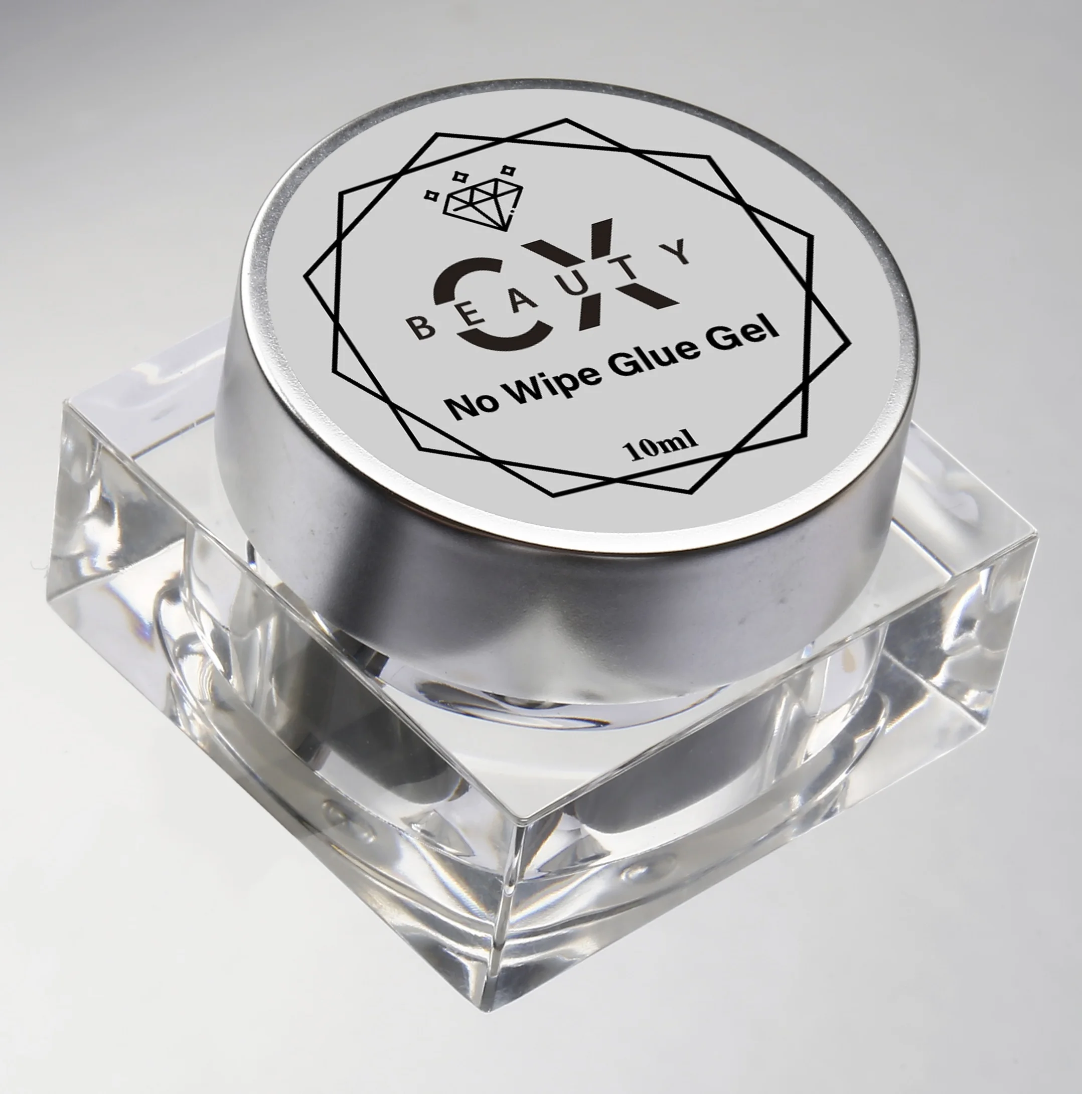 Caixuan не протирает гель со стразами супер липкий протирается клей для ногтей