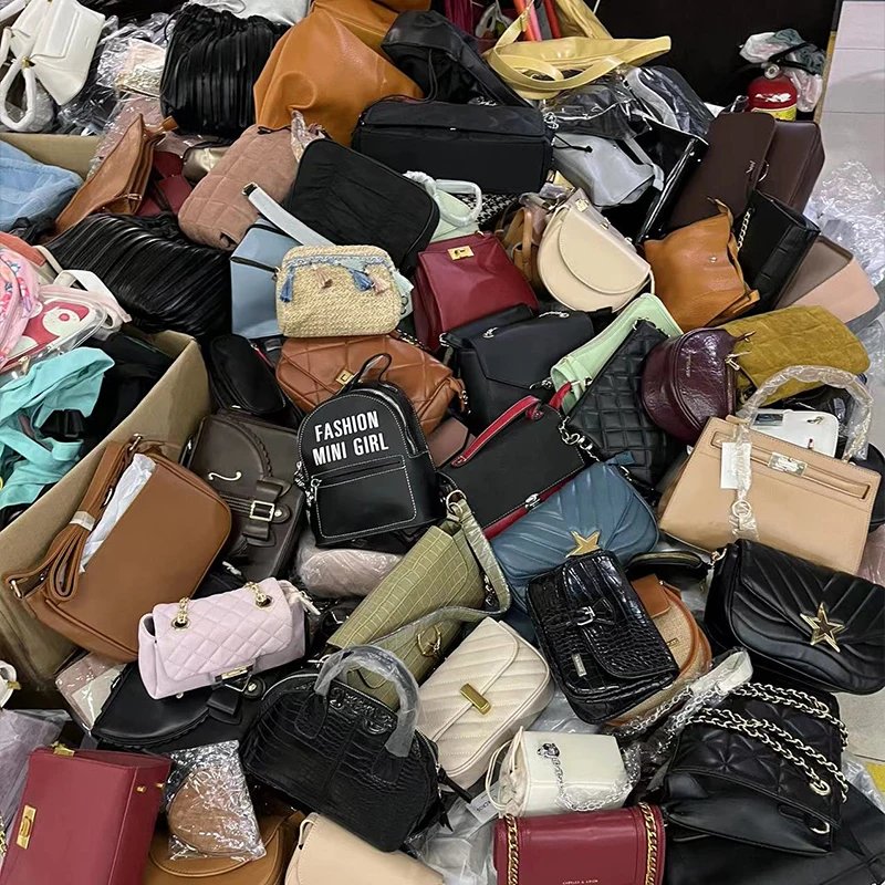 Liquidation Clearance Wholesale Stock Handbag Sets Factory Promotion