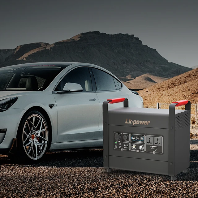 Lithium Battery Backup Portable Power Station 1920wh Rechargeable Generator with 3000 Watt AC Inverter