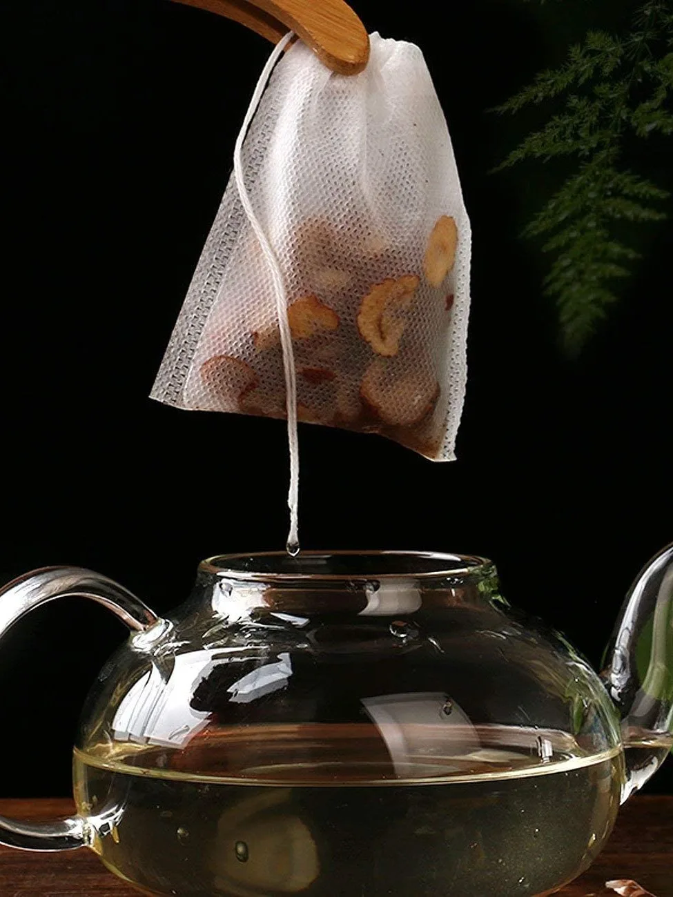 100 Pcs Tea Bag Coffee Filter Pouch Bag Coffee Tea Bag With Drawstring Buy Empty Tea Bag