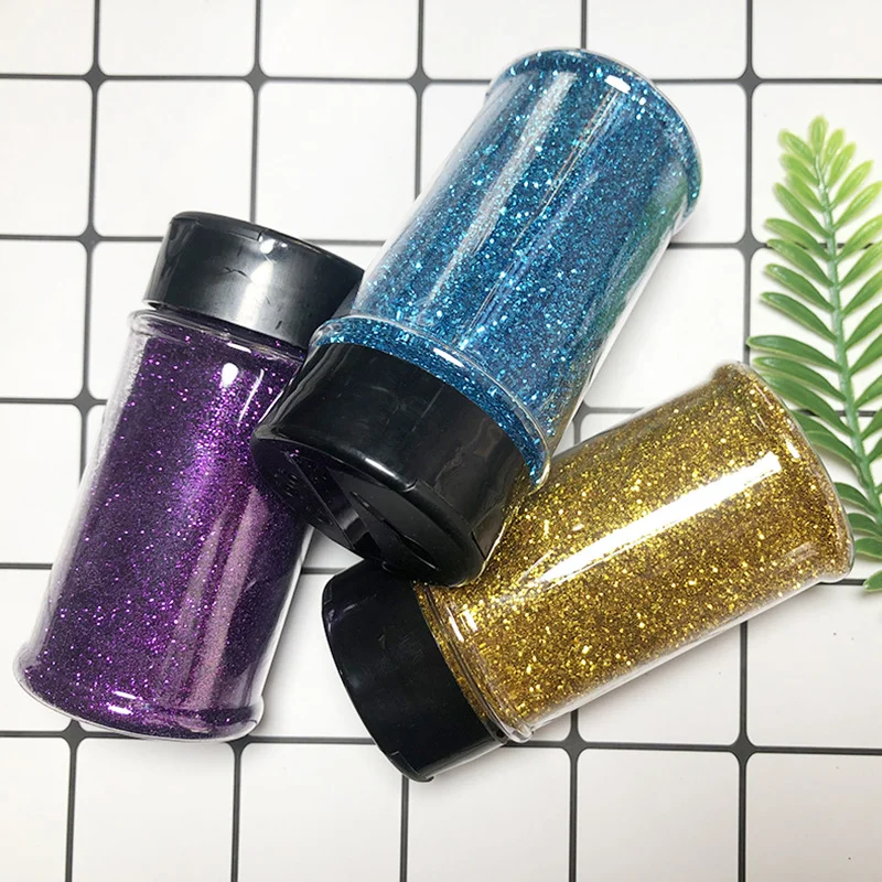 100g/3,5 oz блестящие туфли-лодочки на устойчивом для смола шейкер кепки голографические блестки на не сужающемся книзу массивном смешанные