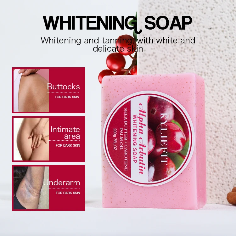 Rebrand Arbutin Whitening with Glutathione Soap in Saudi Arabia