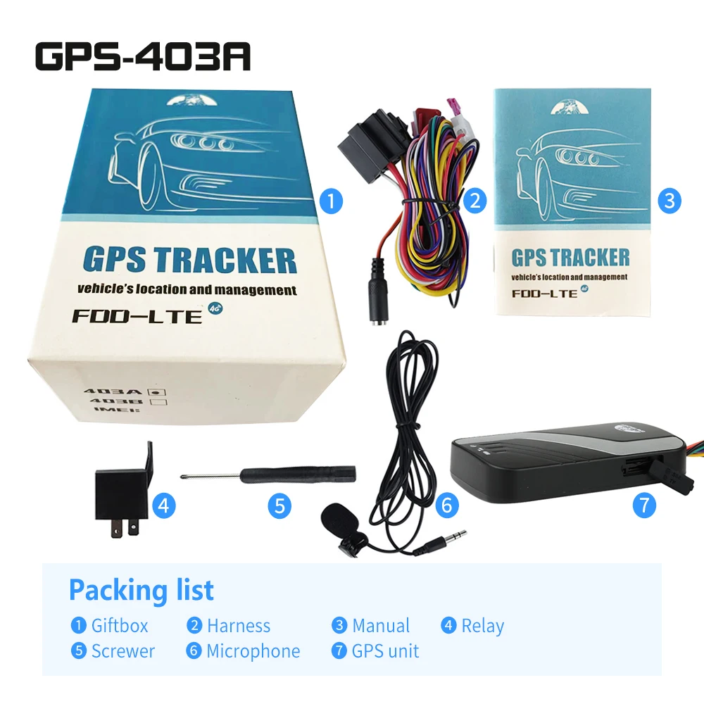 Hpe Smartcarrier Tile 4G Tracker Real Time Tracking Car Tracker 4G LTE ...