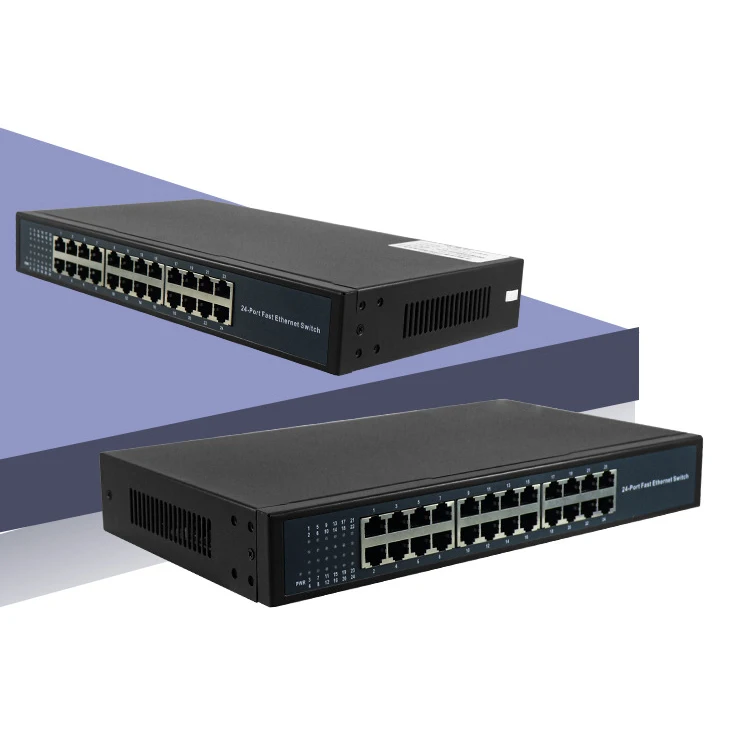 Switch Extender 24port 100mbps Unmanaged Home Network