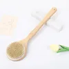 Brosse à manche long simple face en bois de lotus sans coups 41,5*11
