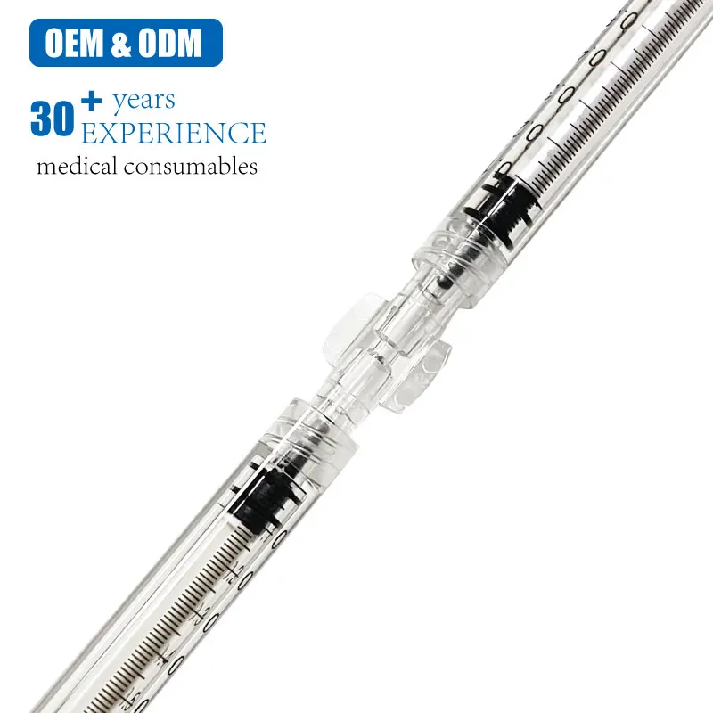 Unimaster Plastic Luer Lock Connector Syringe Adapter for Injection Treatment Use