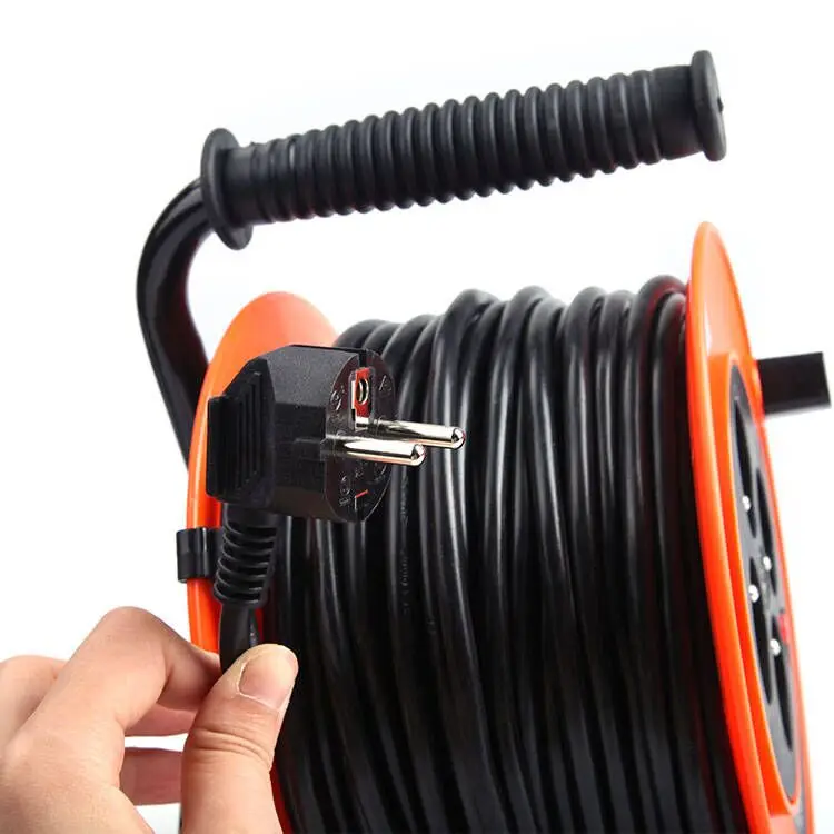 Safety Waterproof Cable Reel/extension Cord Customization Wire Cable