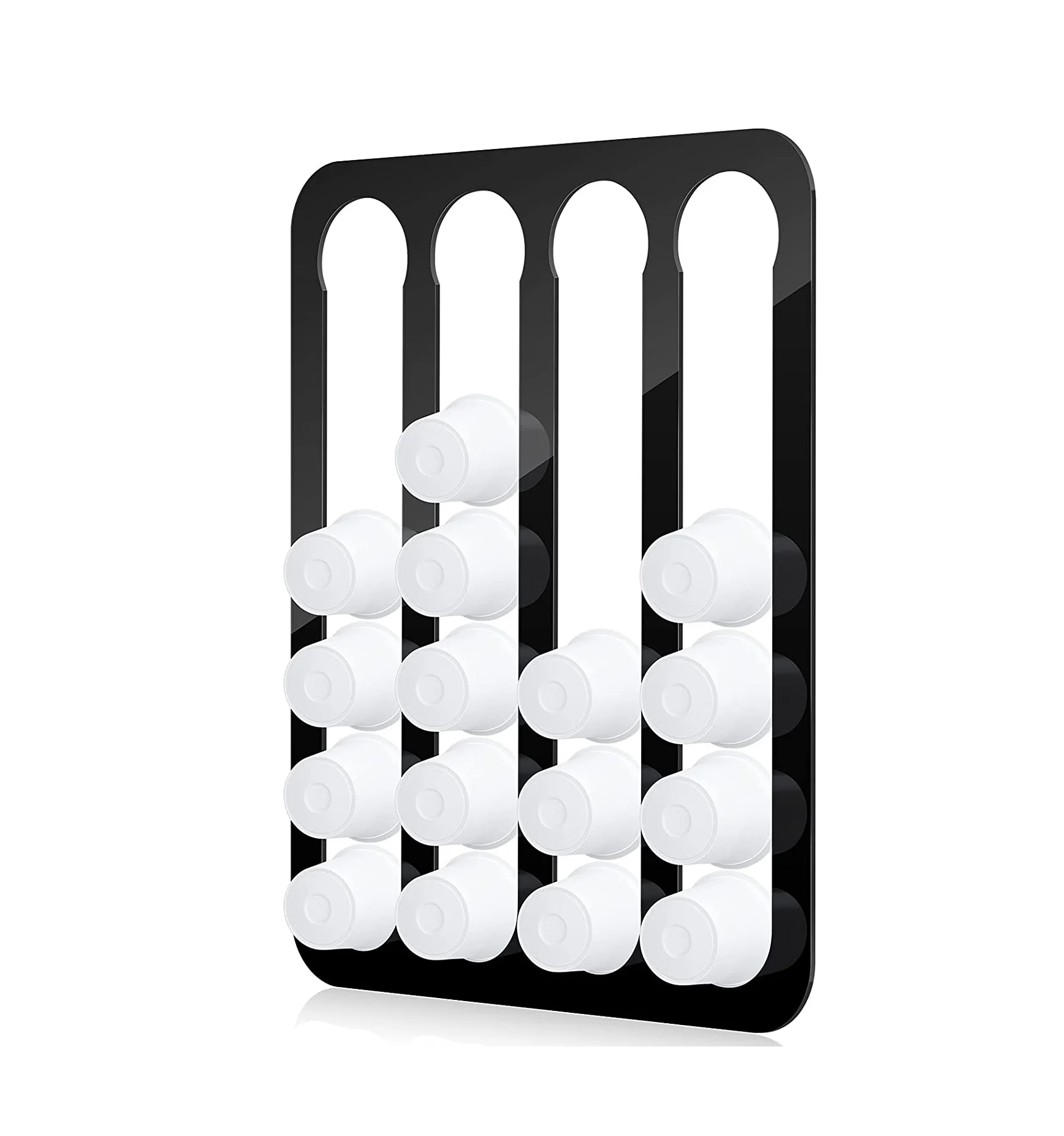 K Cup Coffee Pod Holder Coffee Accessories Capsule Organizer Adhesive Pod  Holders Wall Mounted K Cup Coffee Pod Holder