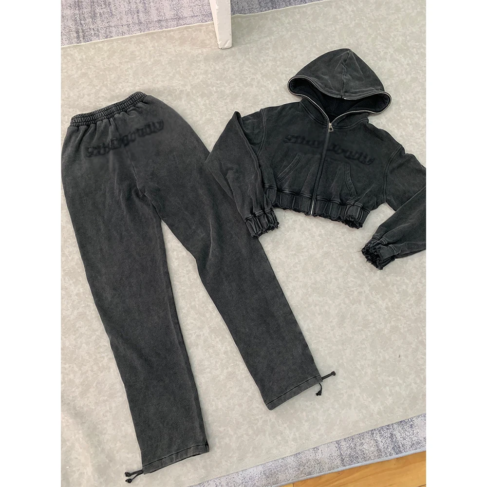 Distressed Hoodie Set – “The Shred Set” 2-Piece Hoodie & Joggers main image 1