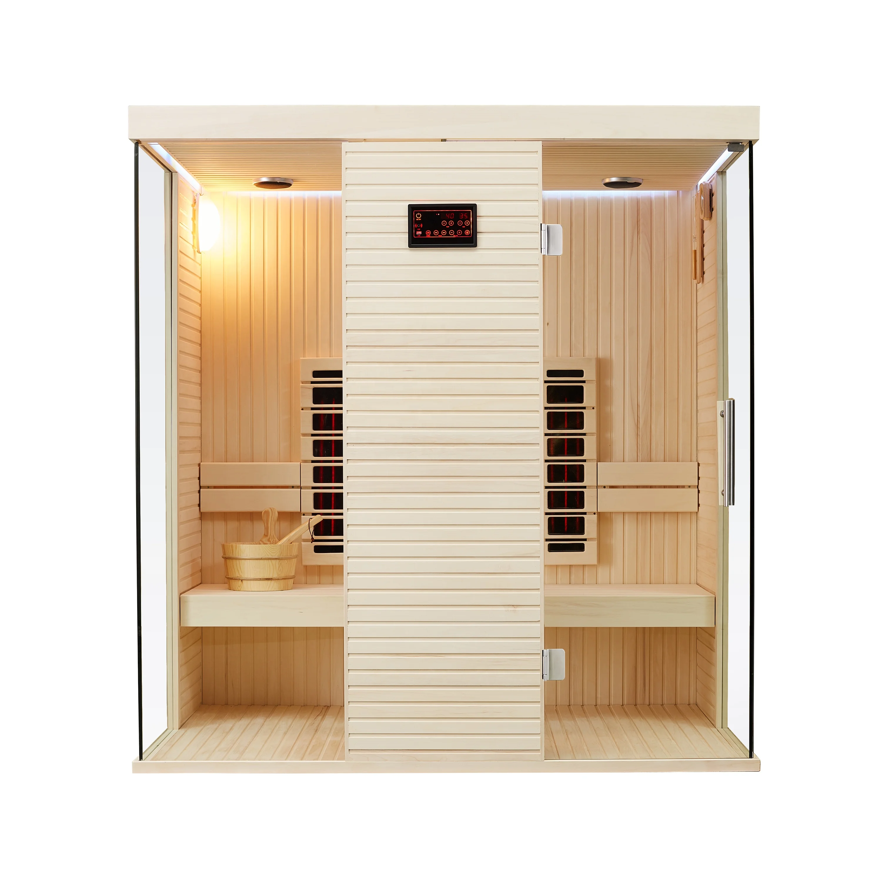MEXDA 5-6人屋内遠赤外線サウナルームホテルホームサウナビッグ