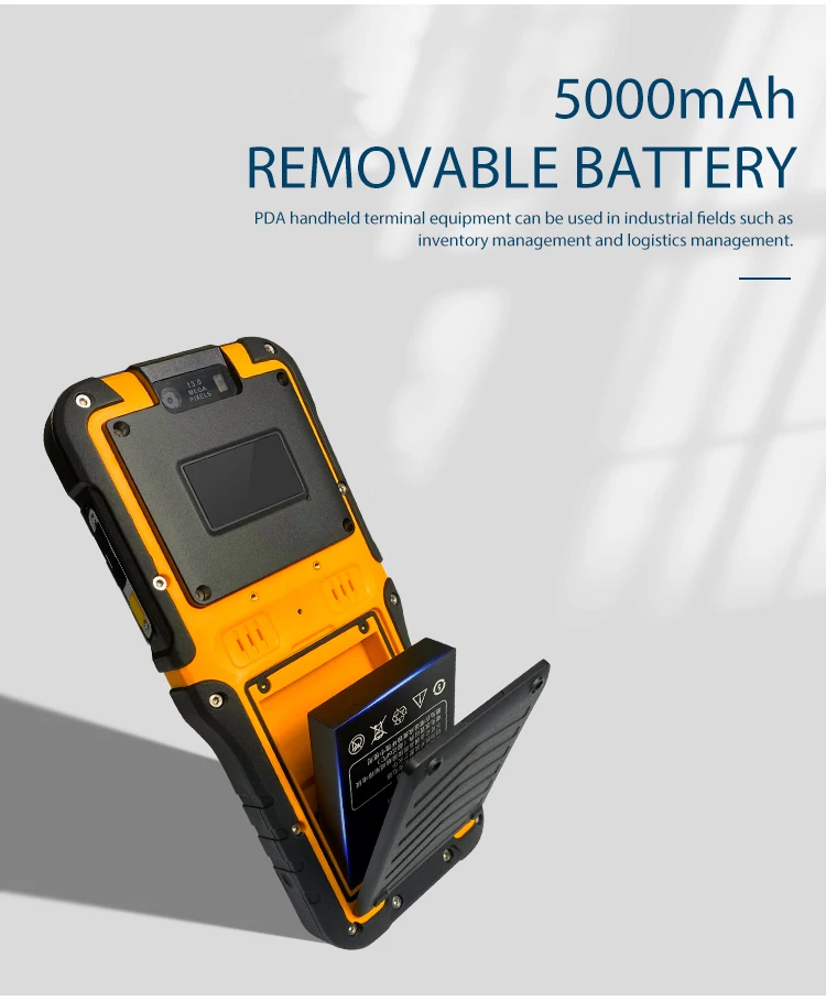 Hugerock S50 Rugged Handheld Pda Waterproof Industrial Mobile Android13