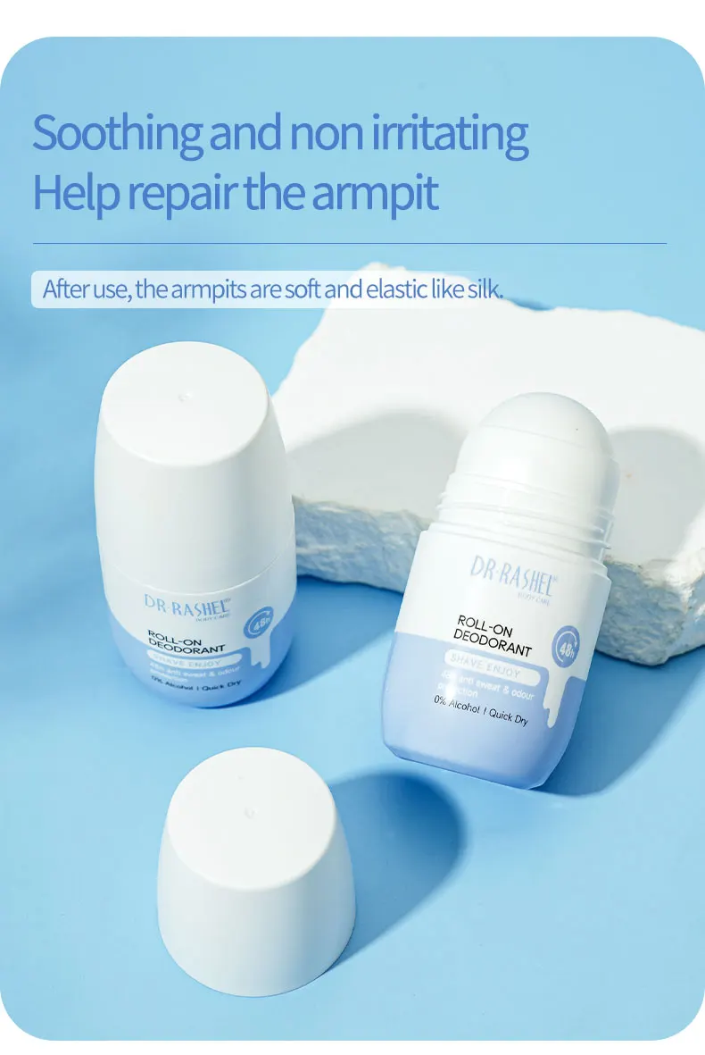 For Herbal Body Underarm Armpit Anti Sweat Odor Removal 48 Hours Long Lasting Refreshing Deodorant Liquid for Unisex